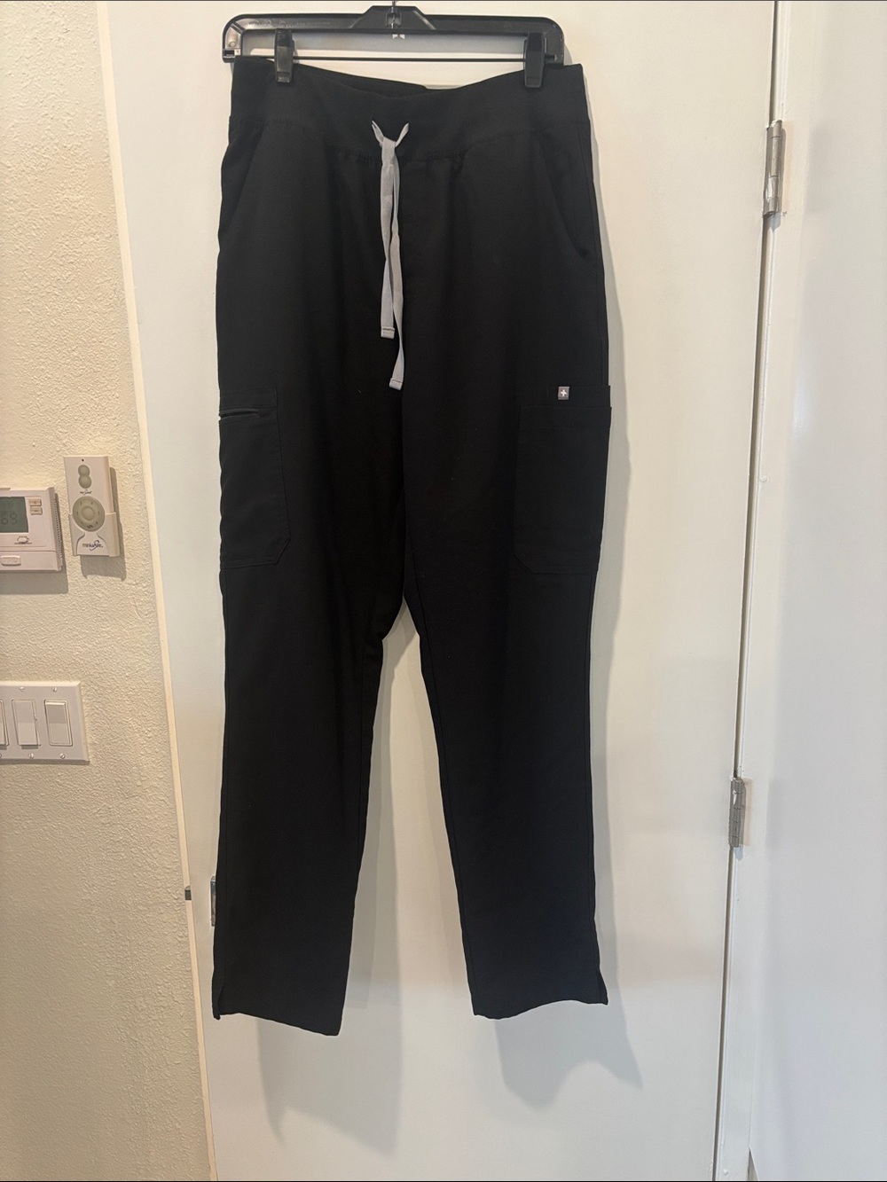 Women’s Black Drawstring Cargo Pants